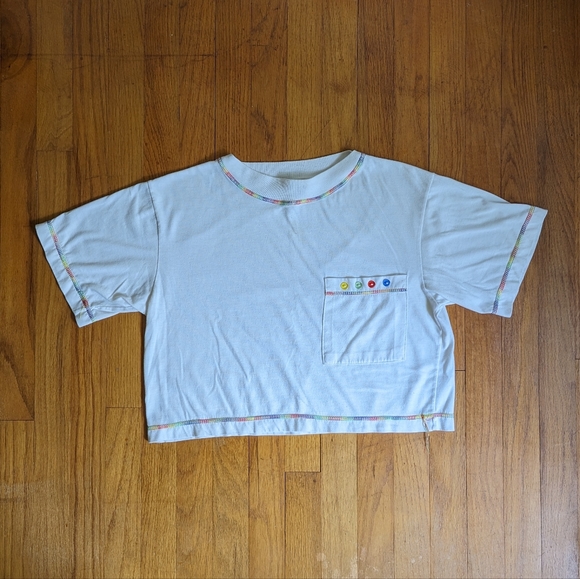 Sweet Vintage Crop Shirt